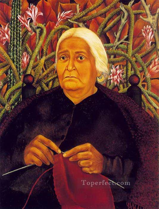 Portrait of Dona Rosita Morillo feminism Frida Kahlo Oil Paintings